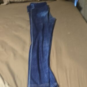 Elegant Women's Dark Blue Flare Jeans